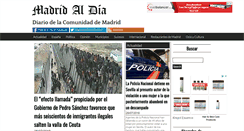 Desktop Screenshot of madridaldia.net